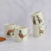 Dunelm Set Of 4 Woodland Stackable Mugs 1 Dunelm Set Of 4 Woodland Stackable Mugs -Dune Room Furniture Shop 30730083