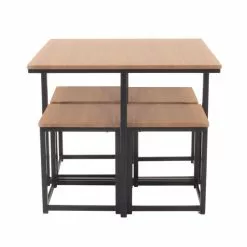 Dunelm Vixen Compact Cube Dining Set -Dune Room Furniture Shop 30730147 alt02