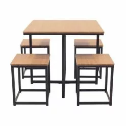 Dunelm Vixen Compact Cube Dining Set -Dune Room Furniture Shop 30730147 alt03