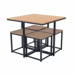 Dunelm Vixen Compact Cube Dining Set -Dune Room Furniture Shop 30730147 alt05