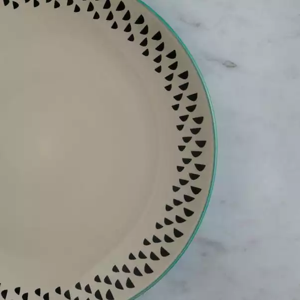 Dunelm Global Teal 12 Piece Dinner Set 5 Dunelm Global Teal 12 Piece Dinner Set - Image 3