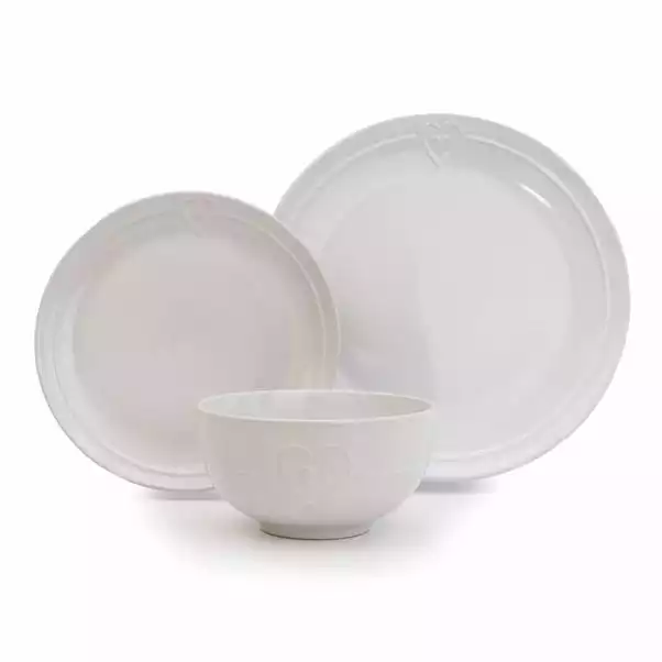 Dunelm Hearts 12 Piece Dinner Set 3 Dunelm Hearts 12 Piece Dinner Set
