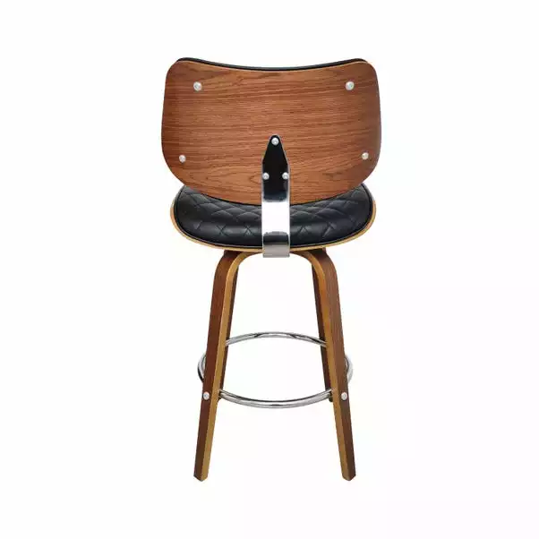 Dunelm Remy Faux Leather Bar Stool 7 Dunelm Remy Faux Leather Bar Stool - Image 5