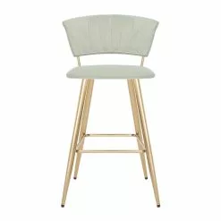 Dunelm Kendall Velvet Bar Stool