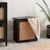 Dunelm French Cane Black Small Storage Box 2 Dunelm French Cane Black Small Storage Box -Dune Room Furniture Shop 30747346