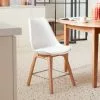 Dunelm Erik White Dining Chair 1 Dunelm Erik White Dining Chair -Dune Room Furniture Shop 30747700