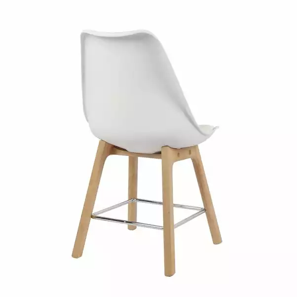 Dunelm Erik White Dining Chair 8 Dunelm Erik White Dining Chair - Image 6