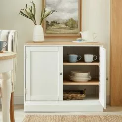 Churchgate Ivory Panel Door Base Unit 9 Churchgate Ivory Panel Door Base Unit -Dune Room Furniture Shop 30748085 alt01