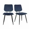 Dunelm Austin Velvet Set Of 2 Dining Chairs -Dune Room Furniture Shop 30748274
