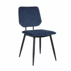 Dunelm Austin Velvet Set Of 2 Dining Chairs -Dune Room Furniture Shop 30748274 alt01
