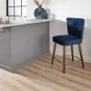 Dunelm Isla Velvet Bar Stool -Dune Room Furniture Shop 30748290