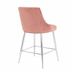 Dunelm Peyton Velvet Bar Stool 11 Dunelm Peyton Velvet Bar Stool -Dune Room Furniture Shop 30748311 alt04