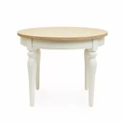 Dunelm Churchgate Ivory Round Dining Table -Dune Room Furniture Shop 30748636 alt01