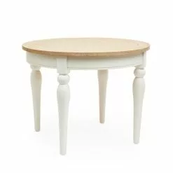 Dunelm Churchgate Ivory Round Dining Table -Dune Room Furniture Shop 30748636 alt02