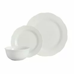 Dunelm Scalloped Edge 12 Piece Dinner Set 6 Dunelm Scalloped Edge 12 Piece Dinner Set -Dune Room Furniture Shop 30749157 alt01