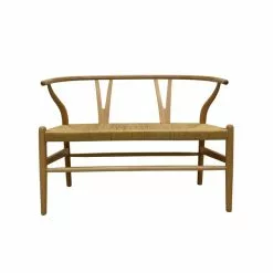 Dunelm Lara Wishbone Bench Seat 9 Dunelm Lara Wishbone Bench Seat -Dune Room Furniture Shop 30751700 alt02