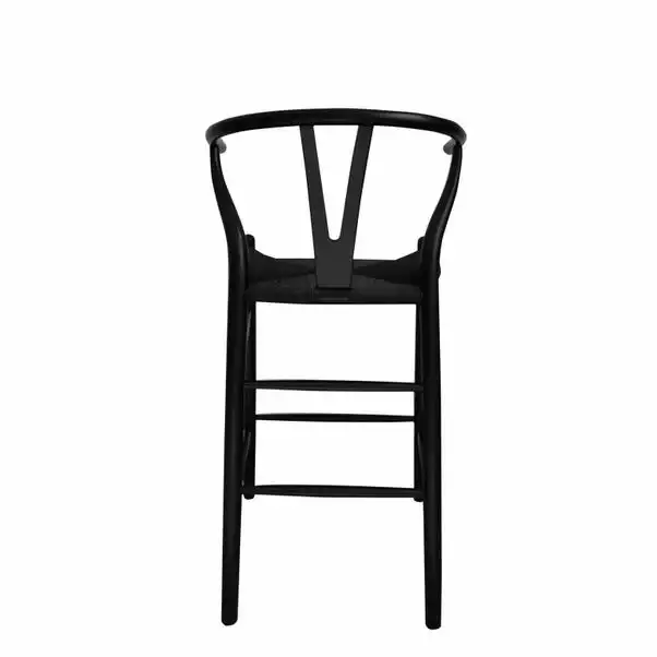 Dunelm Lara Wishbone Bar Stool 7 Dunelm Lara Wishbone Bar Stool - Image 5