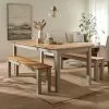 Dunelm Clifford Large Dining Bench Set 2 Dunelm Clifford Large Dining Bench Set -Dune Room Furniture Shop 30753173