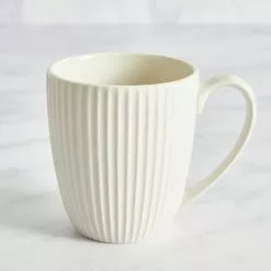 Dunelm Linear Embossed Mug