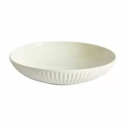 Dunelm Linear Embossed Porcelain Pasta Bowl 5 Dunelm Linear Embossed Porcelain Pasta Bowl -Dune Room Furniture Shop 30762590 alt01