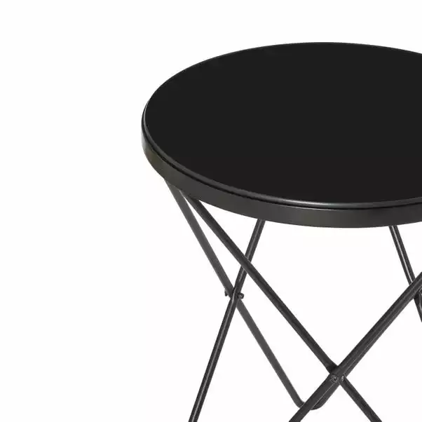 Dunelm Zoey Black Top Side Table 6 Dunelm Zoey Black Top Side Table - Image 4