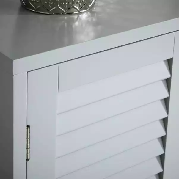 Dunelm Tuscany Console Unit Grey 6 Dunelm Tuscany Console Unit Grey - Image 4