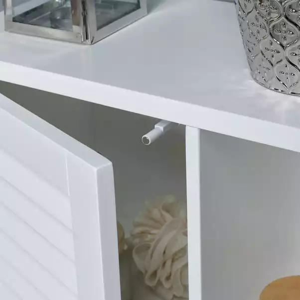 Dunelm Tuscany Console Unit White 7 Dunelm Tuscany Console Unit White - Image 5