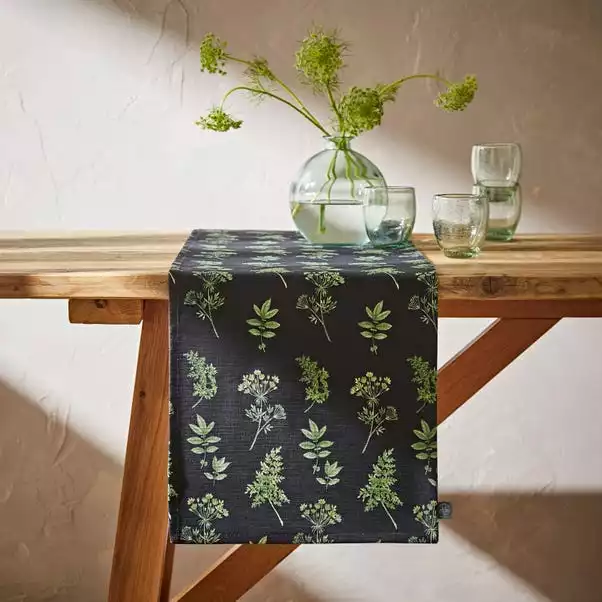 Natural History Museum Marsh Botanical Print Table Runner 3 Natural History Museum Marsh Botanical Print Table Runner