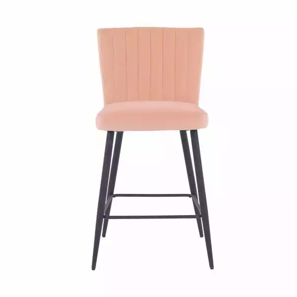 Dunelm Taylor Velvet Bar Stool 3 Dunelm Taylor Velvet Bar Stool