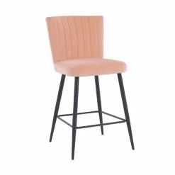 Dunelm Taylor Velvet Bar Stool 9 Dunelm Taylor Velvet Bar Stool -Dune Room Furniture Shop 30764837 alt02