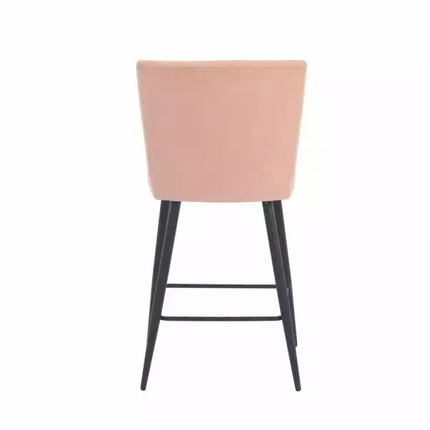 Dunelm Taylor Velvet Bar Stool 7 Dunelm Taylor Velvet Bar Stool - Image 5