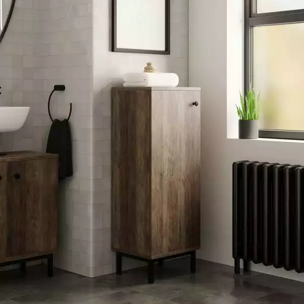 Dunelm Fulton Pine Effect Bathroom Medium Unit 3 Dunelm Fulton Pine Effect Bathroom Medium Unit