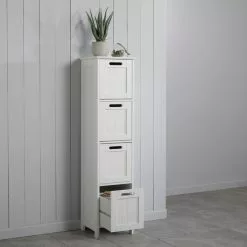 Dunelm Rimini White 4 Drawer Unit 10 Dunelm Rimini White 4 Drawer Unit -Dune Room Furniture Shop 30765731 alt02
