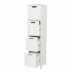 Dunelm Rimini White 4 Drawer Unit 13 Dunelm Rimini White 4 Drawer Unit -Dune Room Furniture Shop 30765731 alt06