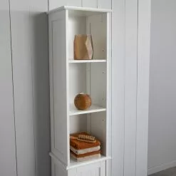 Dunelm Rimini White Tall Cabinet -Dune Room Furniture Shop 30765735 alt02