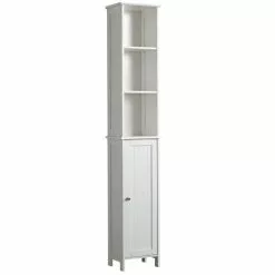 Dunelm Rimini White Tall Cabinet -Dune Room Furniture Shop 30765735 alt04