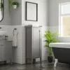 Dunelm Lynton Grey Compact Bathroom Medium Unit 1 Dunelm Lynton Grey Compact Bathroom Medium Unit -Dune Room Furniture Shop 30765921
