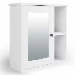 Dunelm Lynton White Compact Bathroom Wall Cabinet 9 Dunelm Lynton White Compact Bathroom Wall Cabinet -Dune Room Furniture Shop 30765922 alt01