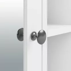 Dunelm Lynton White Compact Bathroom Wall Cabinet 13 Dunelm Lynton White Compact Bathroom Wall Cabinet -Dune Room Furniture Shop 30765922 alt05