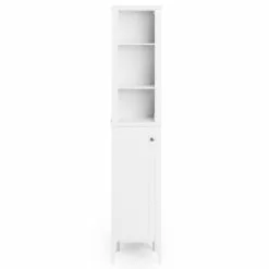 Dunelm Lynton White Compact Bathroom Tall Unit 9 Dunelm Lynton White Compact Bathroom Tall Unit -Dune Room Furniture Shop 30765926 alt02