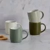 Dunelm Set Of 4 Green Mugs 1 Dunelm Set Of 4 Green Mugs -Dune Room Furniture Shop 30767595