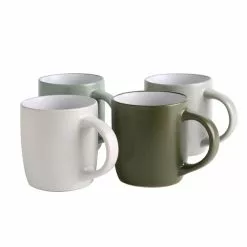 Dunelm Set Of 4 Green Mugs 6 Dunelm Set Of 4 Green Mugs -Dune Room Furniture Shop 30767595 alt01