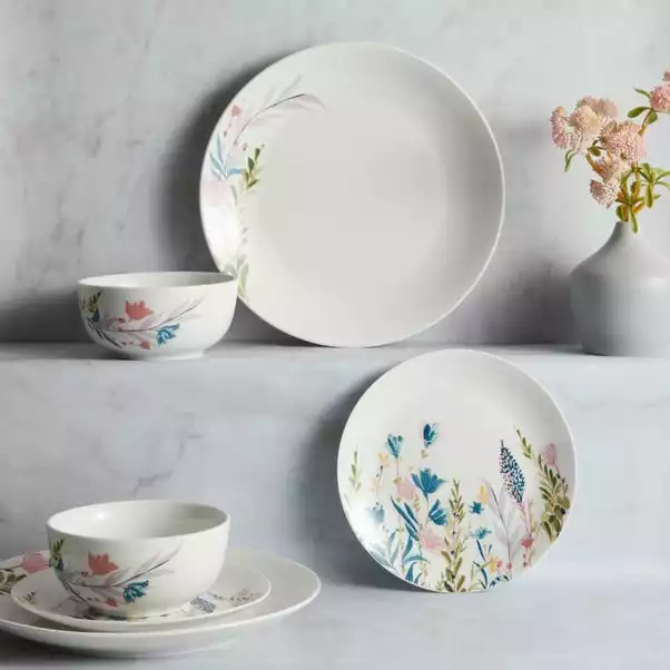 Dunelm Floral 12 Piece Dinner Set 3 Dunelm Floral 12 Piece Dinner Set
