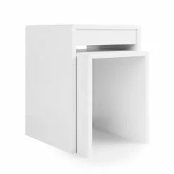 Dunelm Larson White Nest Of Tables -Dune Room Furniture Shop 30768516 alt01