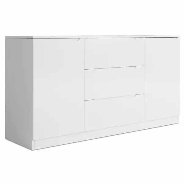 Dunelm Larson Large Sideboard White 4 Dunelm Larson Large Sideboard White - Image 2