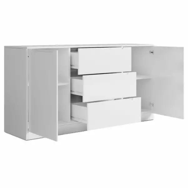 Dunelm Larson Large Sideboard White 7 Dunelm Larson Large Sideboard White - Image 5