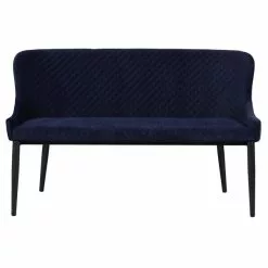 Dunelm Montreal Large Velvet Dining Bench Seat