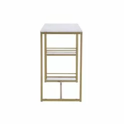 Dunelm Kendall Bar Table White Faux Marble -Dune Room Furniture Shop 30769219 alt03