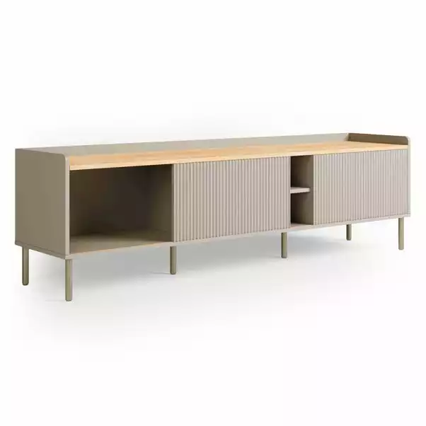 Dunelm Georgi Extra Wide TV Unit Natural 7 Dunelm Georgi Extra Wide TV Unit Natural - Image 5