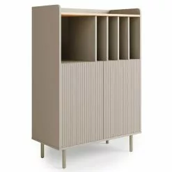 Dunelm Georgi Vinyl Cabinet Natural 9 Dunelm Georgi Vinyl Cabinet Natural -Dune Room Furniture Shop 30769725 alt01